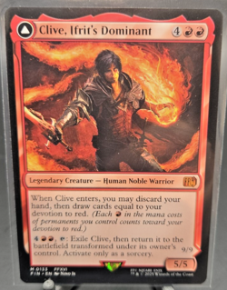 Clive, Ifrit's Dominant Final Fantasy Regular MTG Magic the Gathering - Image 1