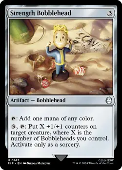 MTG Foil - Strength Bobblehead - 143 / NM / English - Image 1