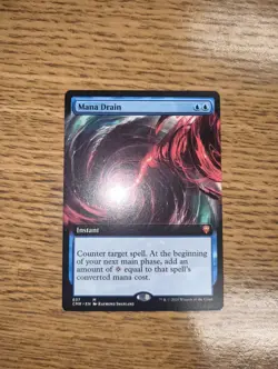 1x Mana Drain (Commander Legends - Extended Art) MTG - Image 1