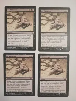 Ad Nauseam x4 MTG (63/260) Shards of Alara - Magic the Gathering - Image 1