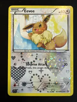 Evoli RC14/RC25 Reverse Holo Pokemon Legendary Treasures LTR 2013 NM English - Image 1