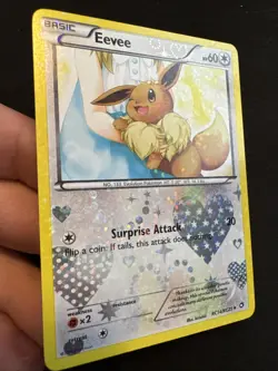 Evoli RC14/RC25 Reverse Holo Pokemon Legendary Treasures LTR 2013 NM English - Image 3
