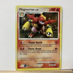 Magmortar DP20 Holo Rare Black Star Promo Pokemon Card Diamond & Pearl - Image 1