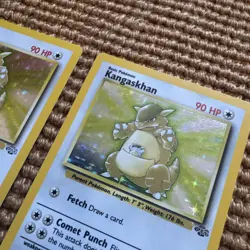 Pokemon TCG Kangaskhan Jungle 5/64 Holo Unlimited Holo Rare (2 Cards) - Image 4