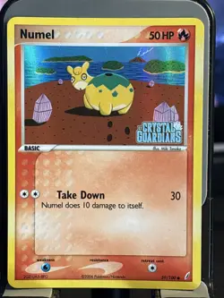 2006 Pokemon Numel Holo (Ex Crystal Guardians) - Image 1
