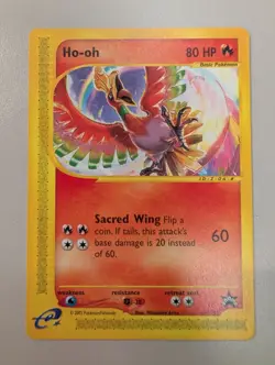 Pokemon Card - Ho-oh WOTC Black Star Promo 52/53 Not Played NM - Image 1