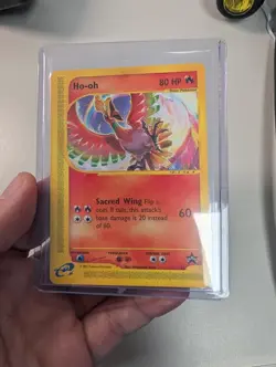 Pokemon Card - Ho-oh WOTC Black Star Promo 52/53 Not Played NM - Image 2