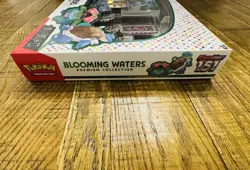 Pokemon 151 Blooming Waters Premium Collection NEW Sealed - OUTER BOX TEAR - Image 2