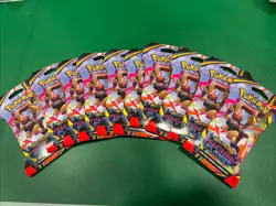 10 Sleeved Pokemon TCG Phantasmal Flames Booster Packs! In Hand Fast Shipping!! - Image 1