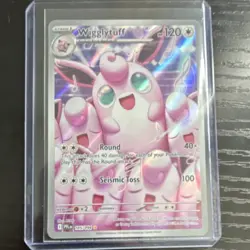 Pokemon Wigglytuff 105/094 Holo Illustration Rare Me02: Phantasmal Flames 120HP - Image 1