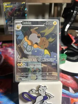 Pokemon TCG Raichu 211/193 IR Illustration Paldea Evolved NM - Image 1