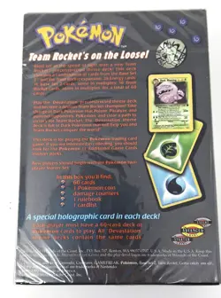 Pokemon TCG - SEALED 2000 WOTC TEAM ROCKET DEVASTATION Theme Box Set - Image 2