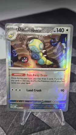 Pokemon Dudunsparce Pokeball Pattern 080/131 - Texture Shift Error! Nm - Image 1