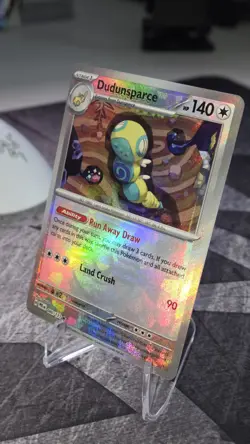Pokemon Dudunsparce Pokeball Pattern 080/131 - Texture Shift Error! Nm - Image 3