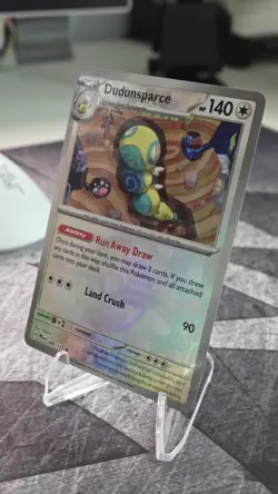 Pokemon Dudunsparce Pokeball Pattern 080/131 - Texture Shift Error! Nm - Image 4