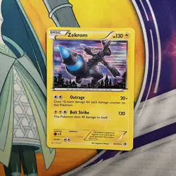 ZEKROM 51/113 LEGENDARY TREASURES HOLO RARE POKEMON TCG NM - Image 1