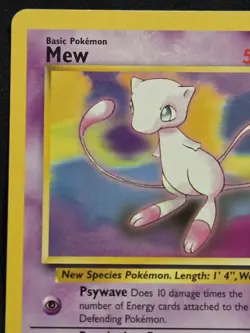 Pokemon TCG: WOTC Black Star Promo - Mew 8 (Non-Holo) HP - Image 2