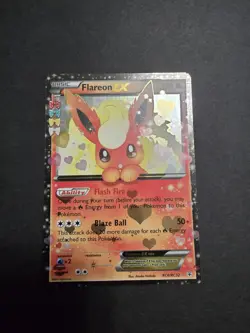 2016 Pokemon XY Generations Flareon EX #RC6/RC32 Nm/M - Image 1