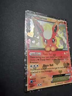 2016 Pokemon XY Generations Flareon EX #RC6/RC32 Nm/M - Image 2