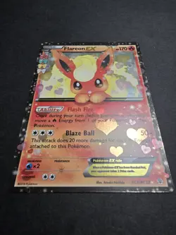 2016 Pokemon XY Generations Flareon EX #RC6/RC32 Nm/M - Image 4