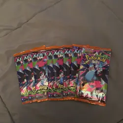 8x Booster Packs Japanese Pokemon Inferno X - Image 2