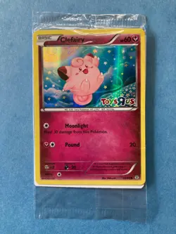 Two Sealed Pokemon Toys R Us Holo Promos- Clefairy and Meowth - Image 3