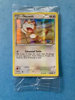 Two Sealed Pokemon Toys R Us Holo Promos- Clefairy and Meowth - Image 5