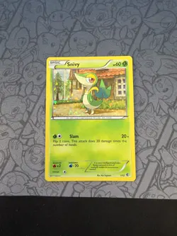 Pokemon: Snivy #1/12 Holo Rare 2011 Mcdonald's Promo McDonald's - LP - H44 - Image 1
