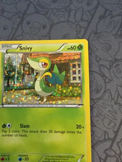 Pokemon: Snivy #1/12 Holo Rare 2011 Mcdonald's Promo McDonald's - LP - H44 - Image 5