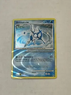 Pokemon TCG Arceus AR4 Platinum Arceus Holo Rare 2009 LP - Image 3
