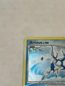 Pokemon TCG Arceus AR4 Platinum Arceus Holo Rare 2009 LP - Image 4