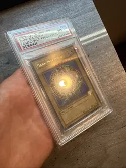 PSA 10 Dark Magician LOB-005 Ultra Rare 1st Edition Yugioh - Image 3