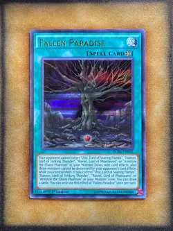 Yugioh Fallen Paradise DUSA-EN031 Ultra Rare 1st Ed NM - Image 1