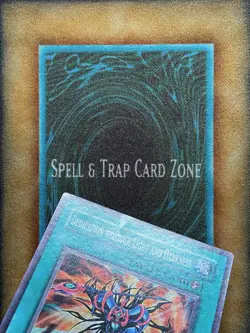 Yugioh Dedication Through Light And Darkness IOC-095 Super Rare 1st Ed MP - Image 2
