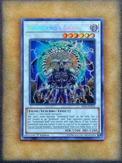 Yugioh Archfiend's Call FIGA-EN032 Secret Rare 1st Ed LP - Image 1