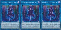3x Vampire Fascinator | BACH-EN048 | SR | 1st Ed | NM | YuGiOh - Image 1