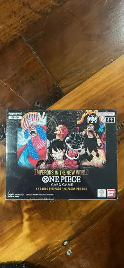 One Piece TCG OP-09 Emperors in the New World Booster Box - Brand New - Sealed - Image 1