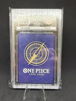 One Piece CCG TCG Jewelry Bonney Op13-108 Super Rare Parallel ACE 10 - Image 2