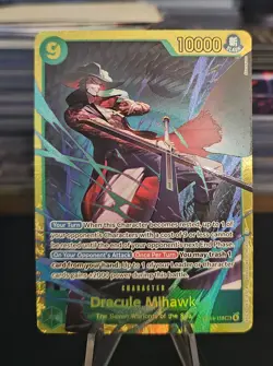 One Piece TCG OP14-119 Dracule Mihawk SEC ENGLISH - Image 1