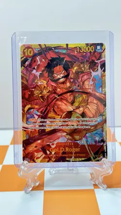 One Piece TCG Gol D Roger SEC OP09-118 Emperors in the New World Bandai - Image 1