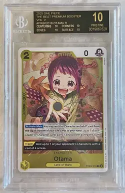 Otama PRB02-016 Premium Booster BGS 10 Black Label Graded One Piece - Image 1