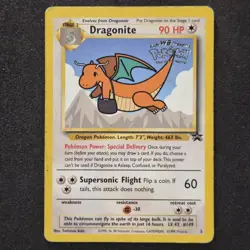 Dragonite 5 WB The First Movie Black Star Promo Pokemon Card - Image 1