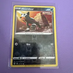 Houndour 095/163 Reverse Holo Pokemon Card from Sword & Shield - Battle Styles - Image 1