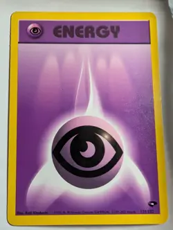 Psychic Energy 131/132 Gym Challenge Pokemon Card - Image 1