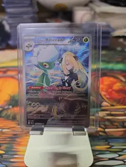 Pokemon TCG Cynthia's Roserade IR Destined Rivals Card 184/182 NM Condition - Image 1