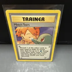 NM Misty's Tears Banned 118/132 Reg. Unlimited Gym Challenge Pokemon Card - Image 2