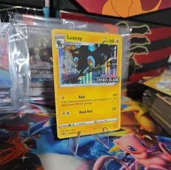Luxray SWSH023 Rebel Clash Prerelease Promo - Holo Rare Pokemon Card NM - Image 1