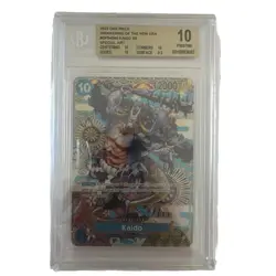 BGS 10 Pristine OP05 One Piece Card Awakening of the New Era OP04-044 SP Kaido - Image 1