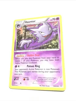 HAUNTER - 34/83 - XY GENERATIONS - Pokemon Card - LP - Image 1