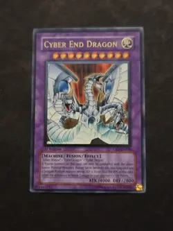 Cyber End Dragon CRV-EN036 1st Edition - Yugioh Holo Card - Image 1